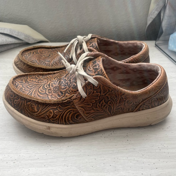 Ariat Hilo Leather Shoes - Picture 7 of 10